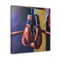 Boxing in Monochrome - Canvas