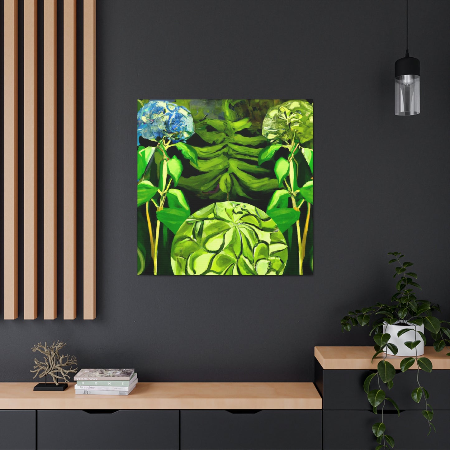 "Hydrangea's Surreal Dream" - Canvas