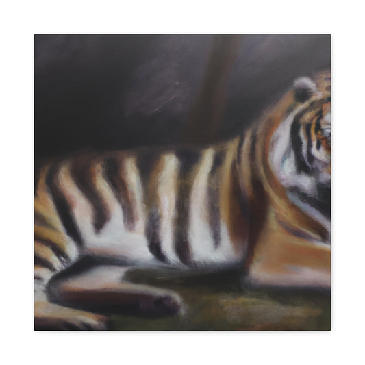 "Tiger of Bengal Splendor" - Canvas