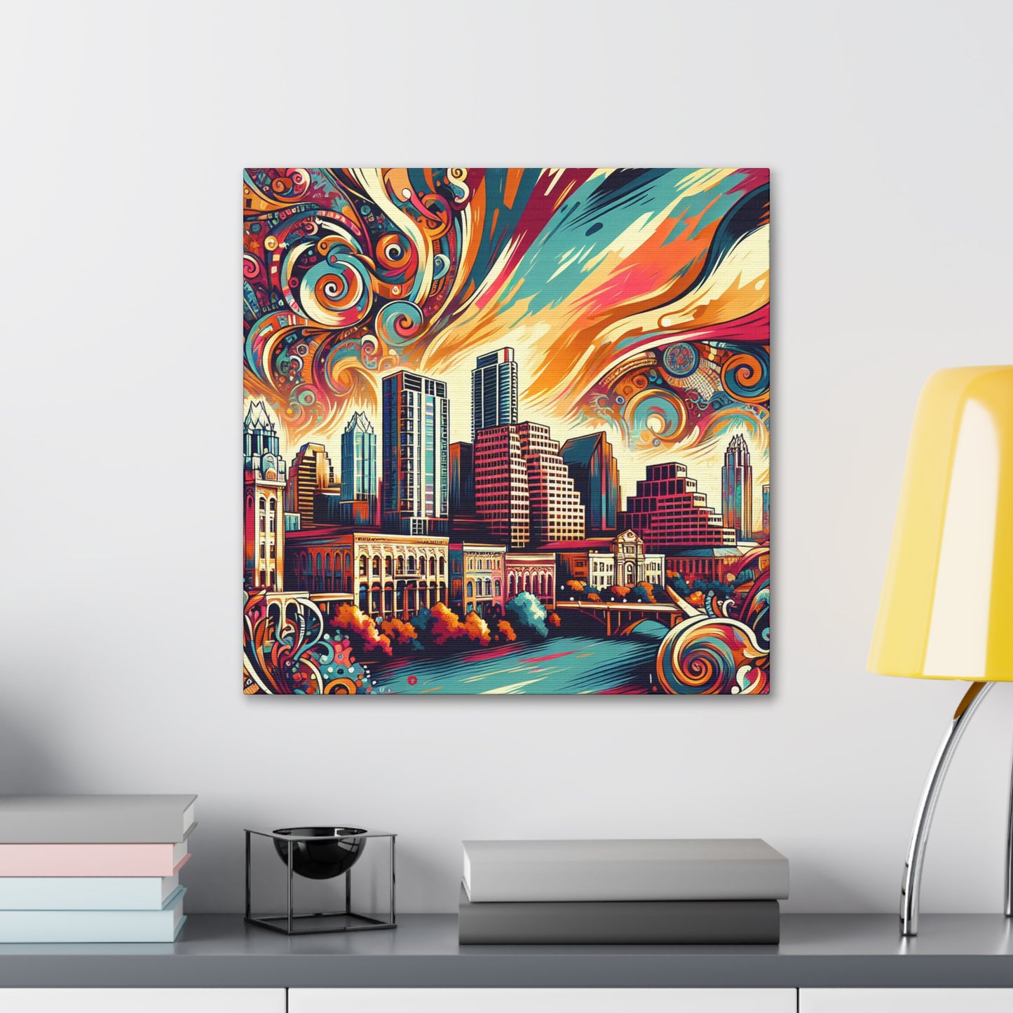 "Colorful Austin Landscapes" - Canvas