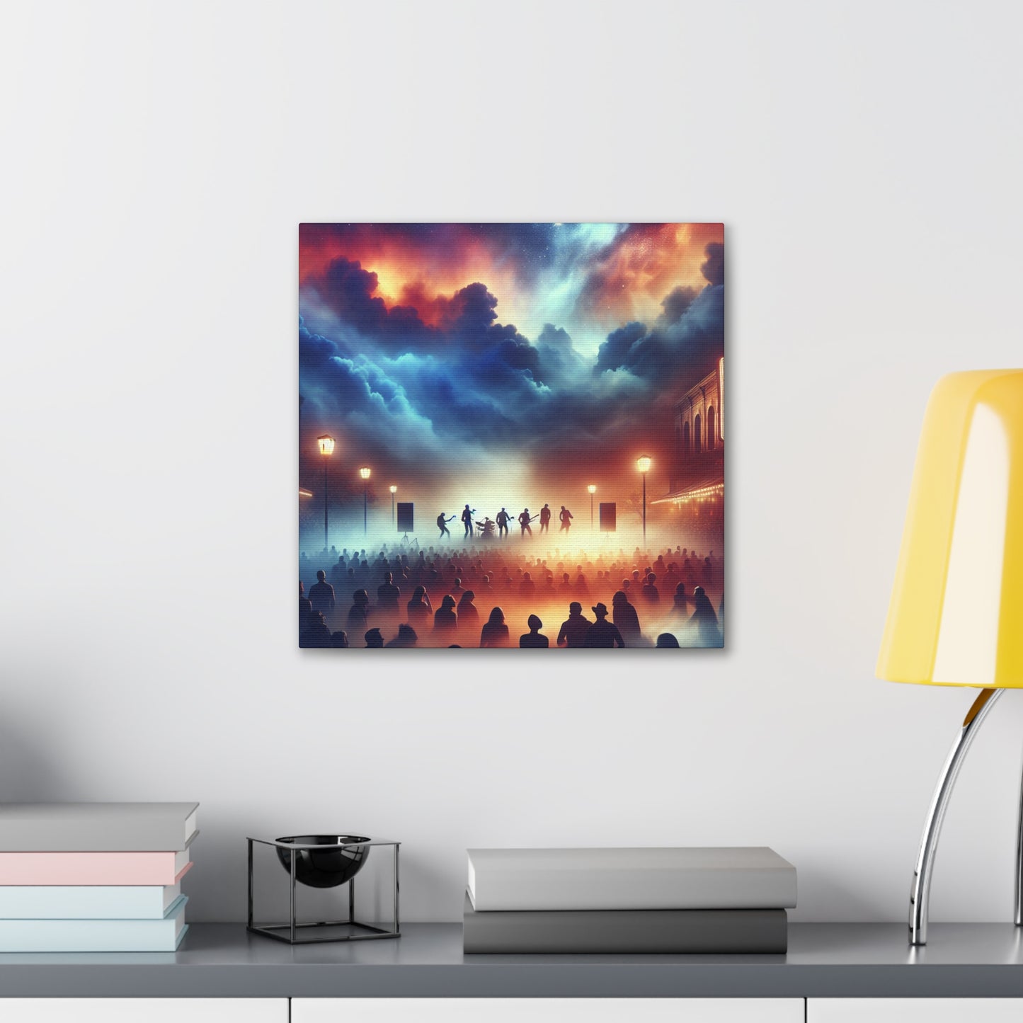 Electric Melody Madness - Canvas