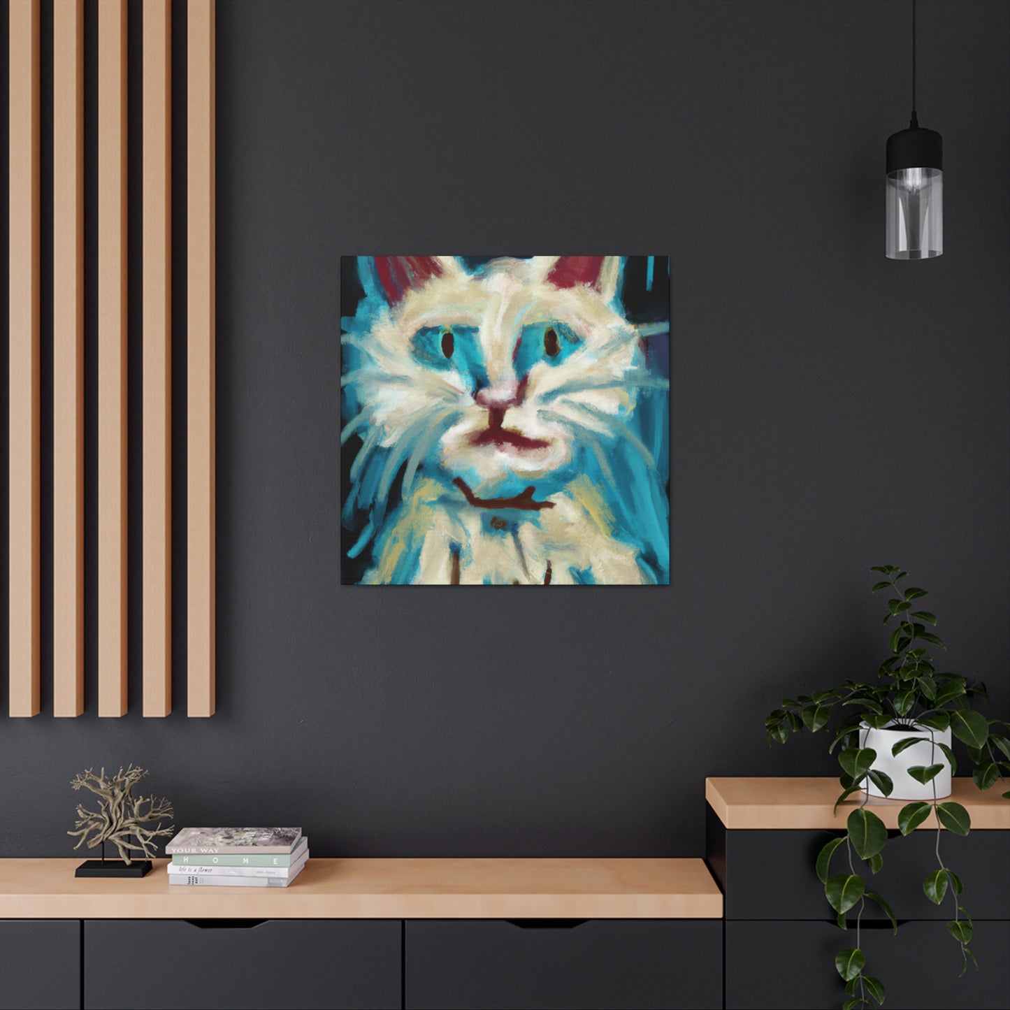 Ragdoll in Abstraction - Canvas