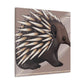 "Echidna in Art Deco" - Canvas