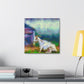 Goat in Impressionism - Canvas