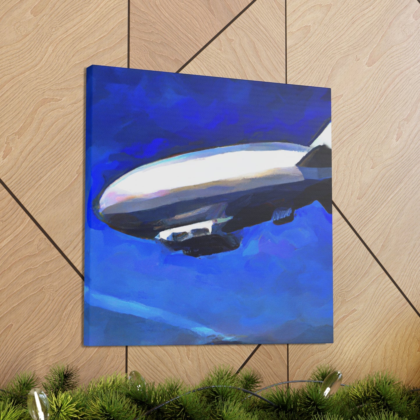 Floating Awe Blimp - Canvas