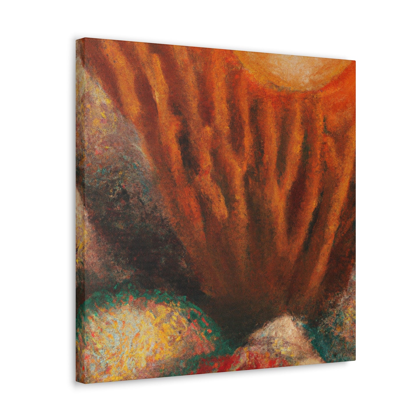 "Reef at Dusk Impression" - Canvas