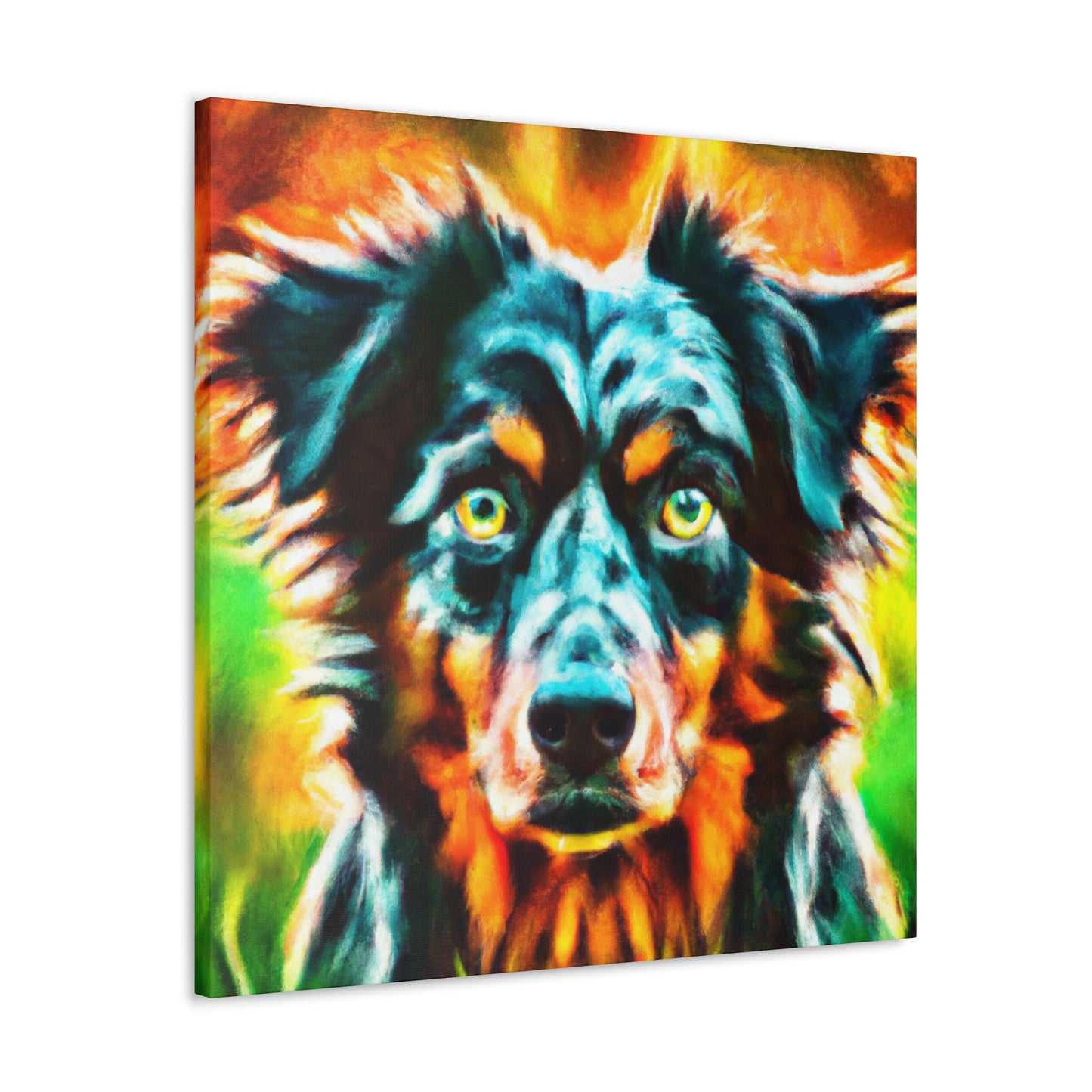 Glamorous Aussie Shepherd - Canvas