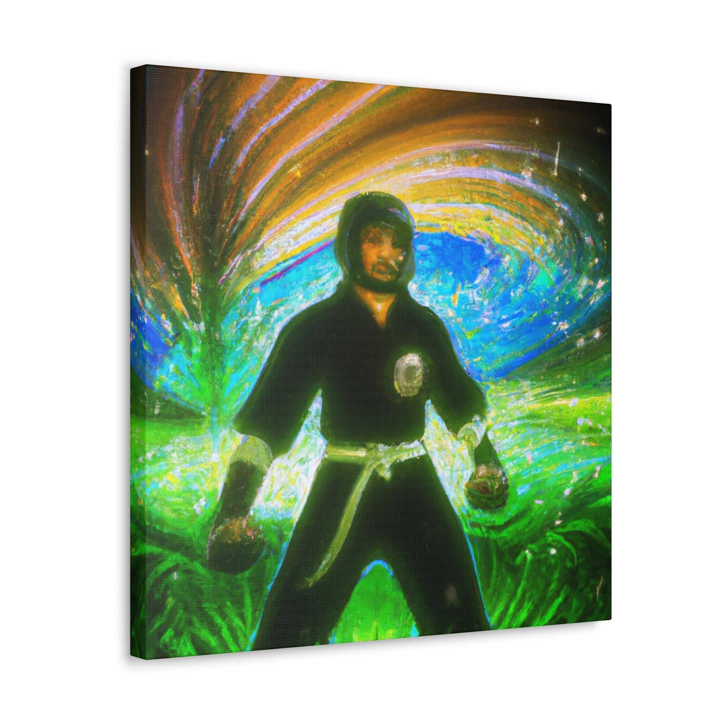 Kung Fu Warrior Dance - Canvas