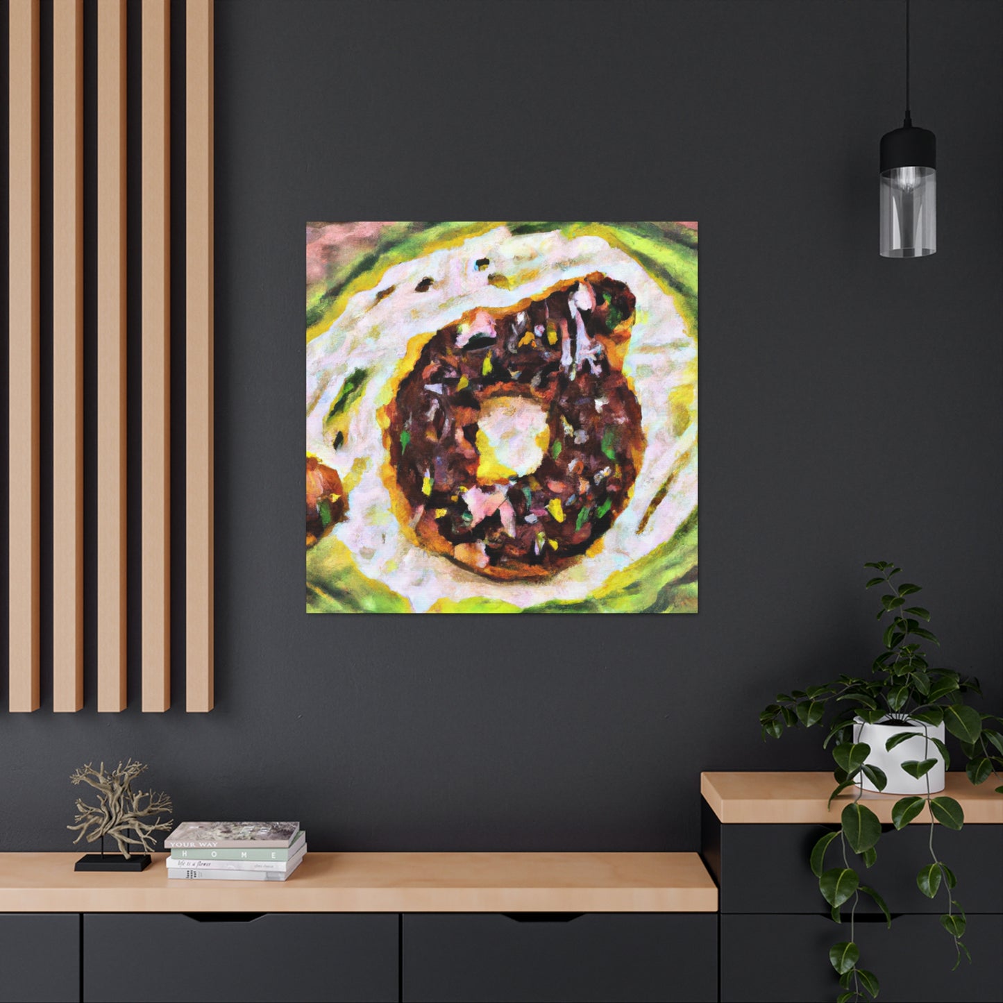 Doughnuts in Sunrise - Canvas