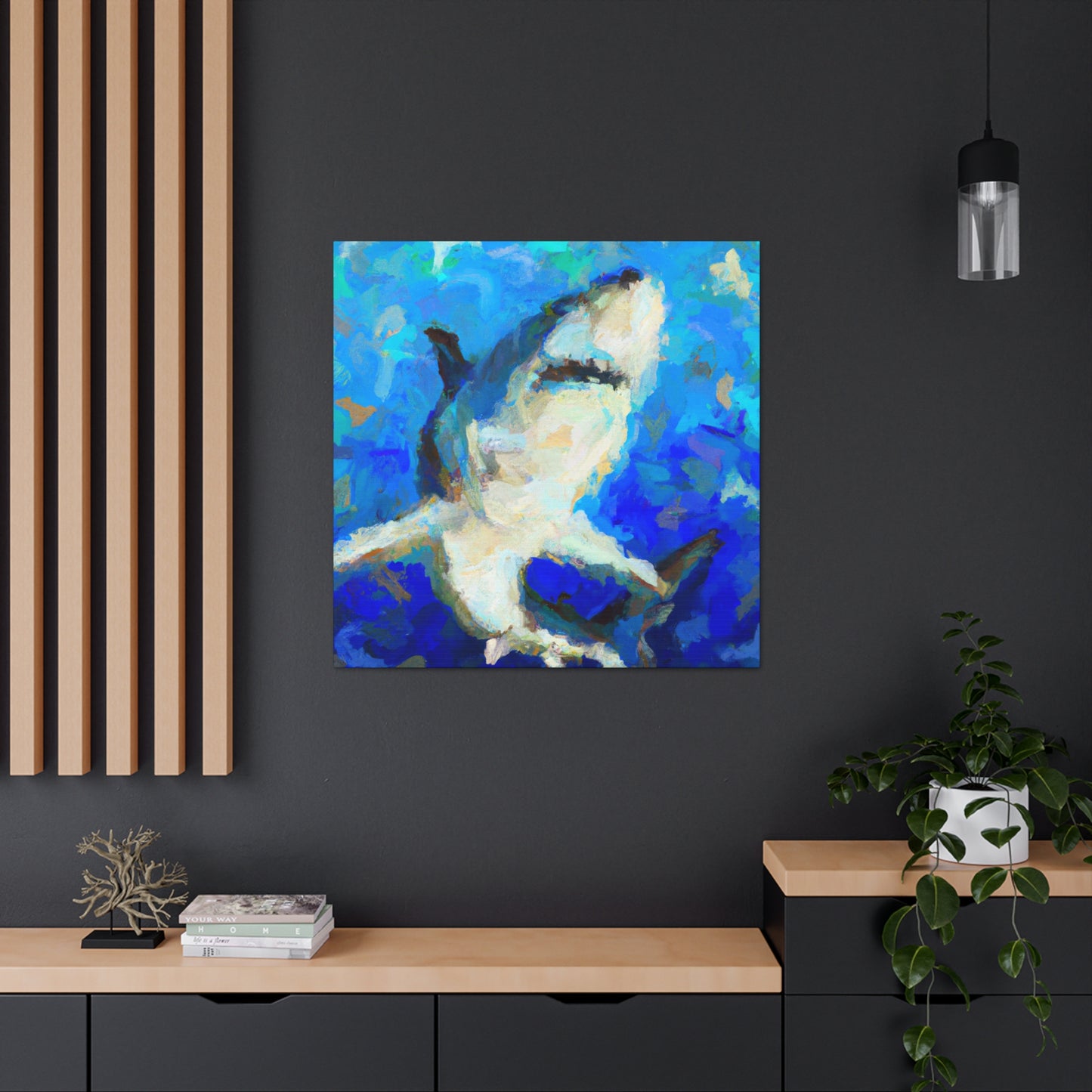 "The Shark's Majesty" - Canvas