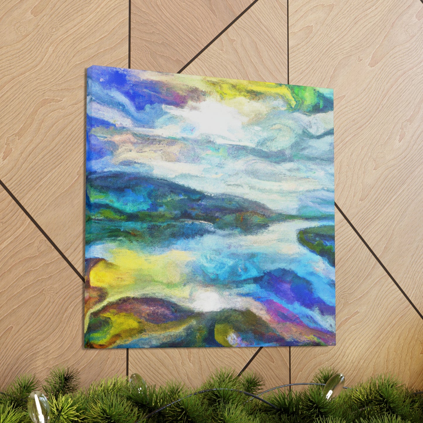 Lake Reflection Radiance - Canvas