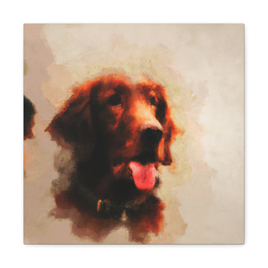 "Irish Setter Majestic Poise" - Canvas