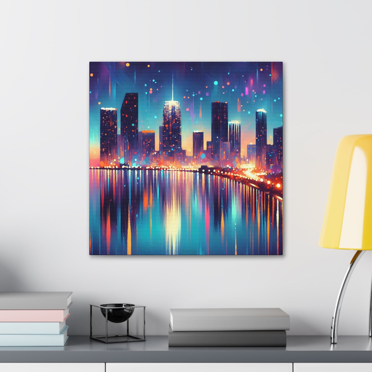 Art Deco Miami Dreams - Canvas