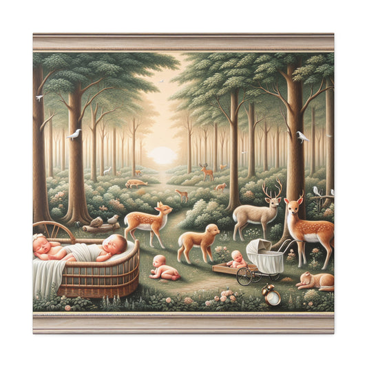 Whispering Woods Serenade - Canvas