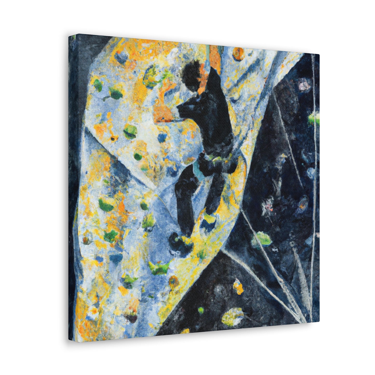 Rock Climber's Ascent - Canvas