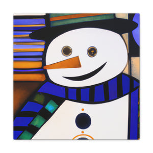 "Frosty Deco Frosting" - Canvas