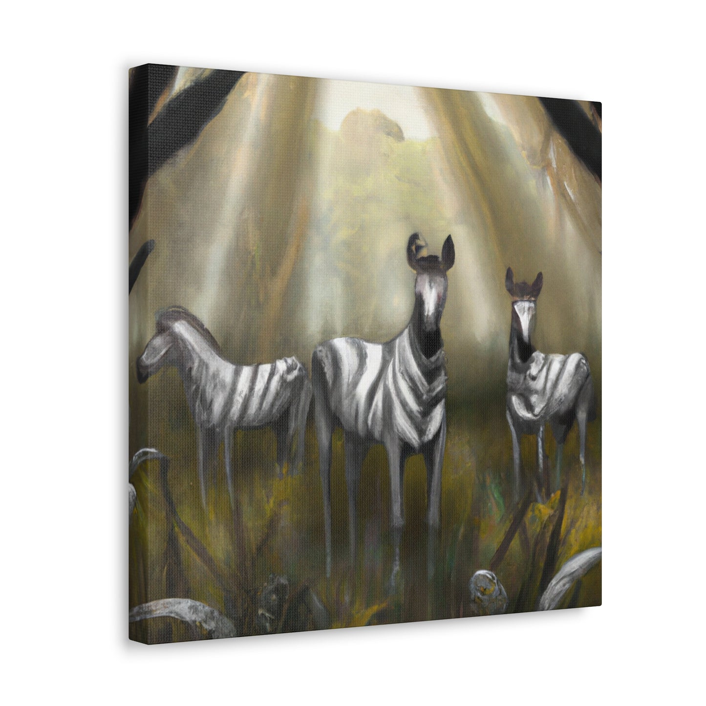 "Zebra in Surrealism" - Canvas