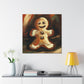 Gingerbread Man Grandeur - Canvas