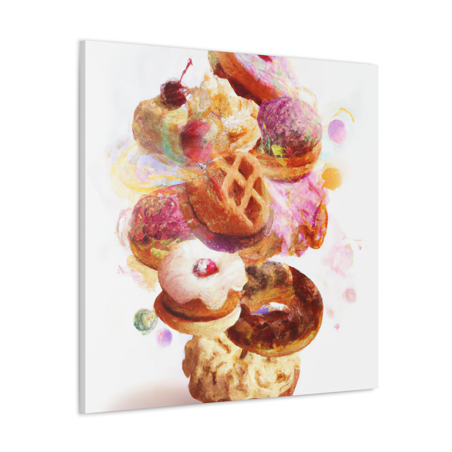 Sweet Pastry Palette - Canvas