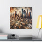 Ethereal Metropolis Awakening - Canvas