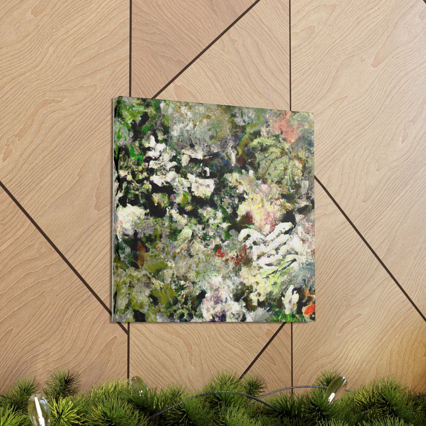 "Leaf in Impressionism" - Canvas