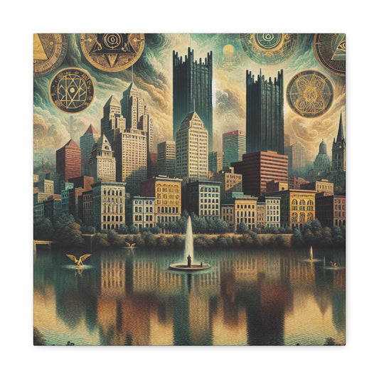 "Steel City Serenity" - Canvas