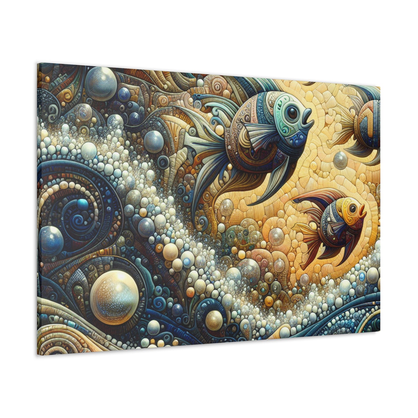 "Sublime Aquatic Serenity" - Canvas