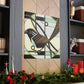 "Song Sparrow in Deco" - Canvas