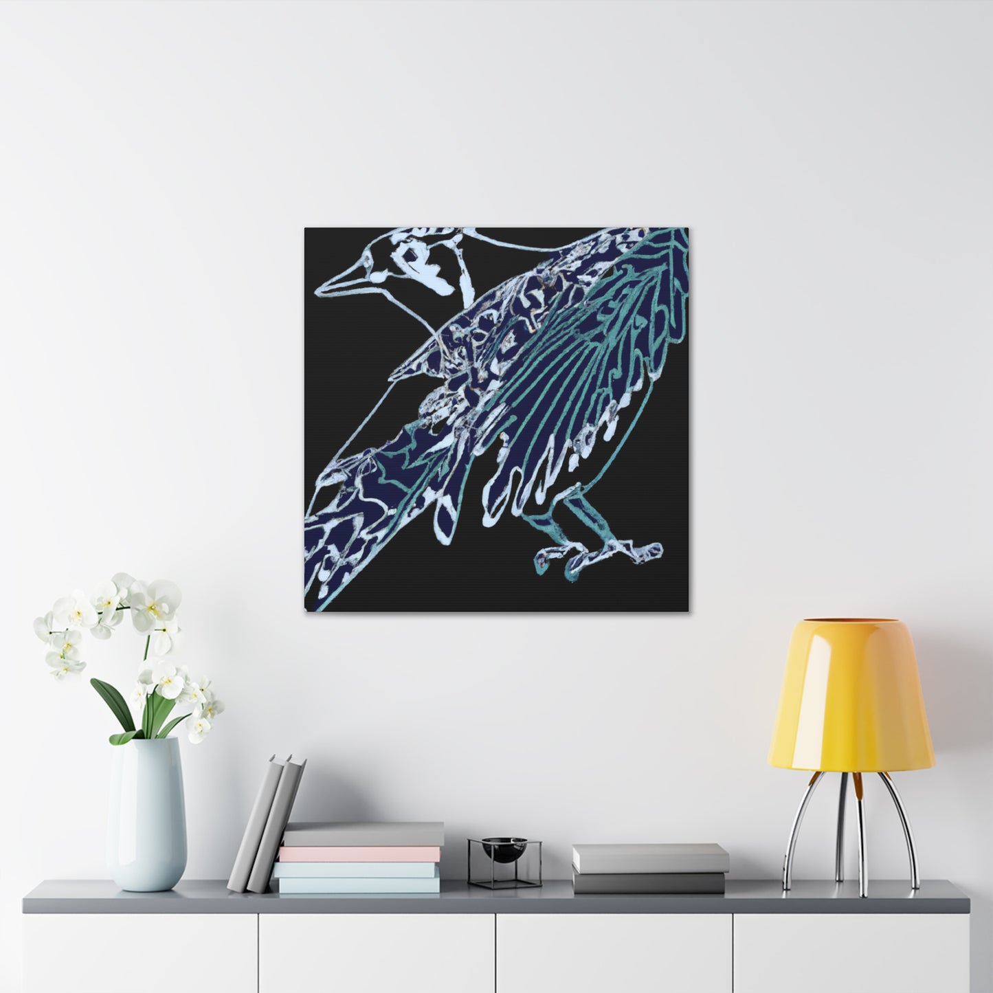 Blue Jay's Splendor - Canvas