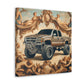 "Ornate Automobilia Elegance" - Canvas