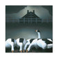 Geese in the Golden Age - Canvas