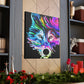 "Siberian Husky Reflection" - Canvas