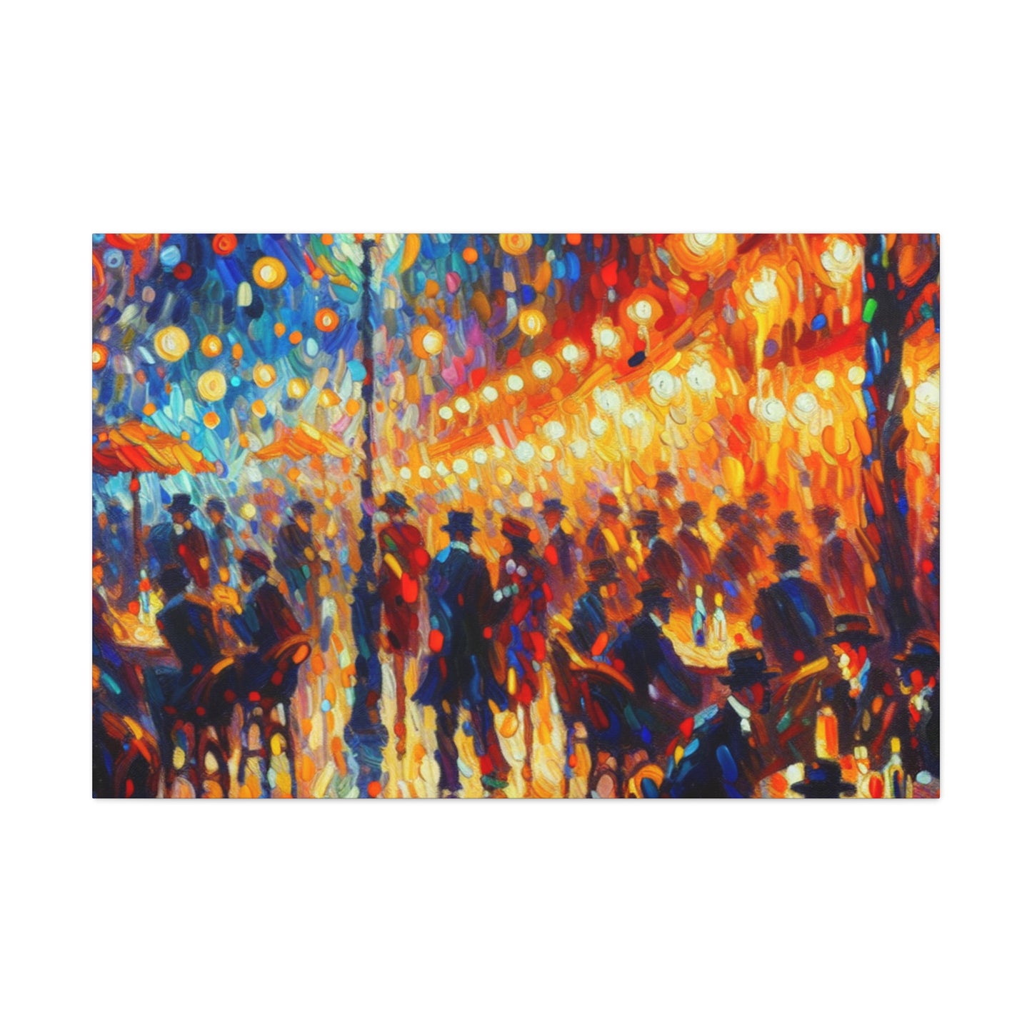 Vibrant Bar Adventures - Canvas