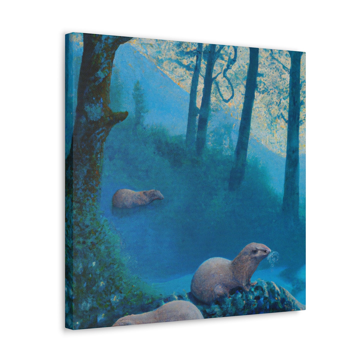 Otter in Magnificence - Canvas