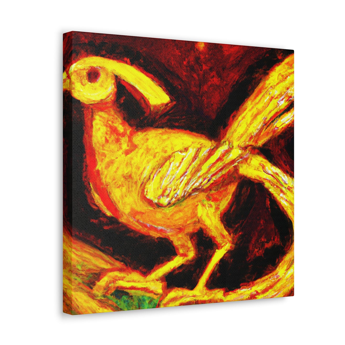 Golden Pheasant Dreaming - Canvas