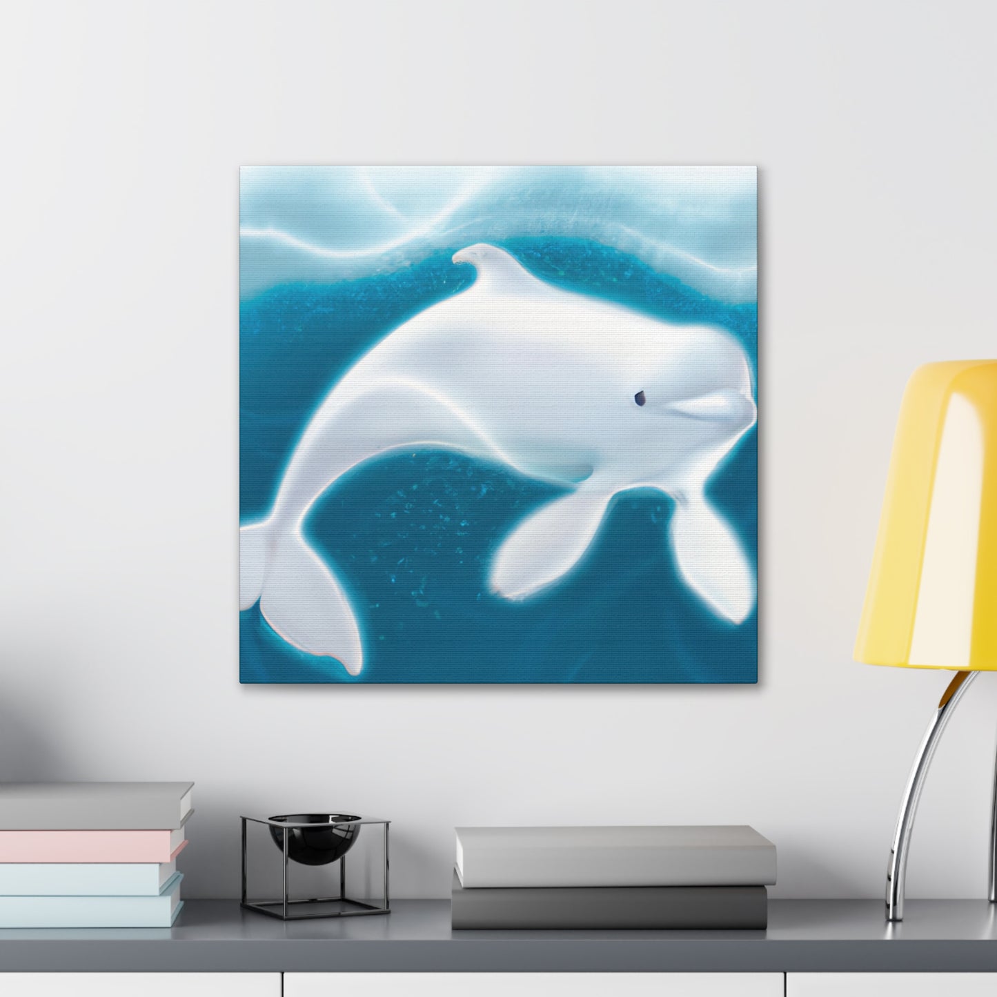 Beluga's Art Deco Dream - Canvas