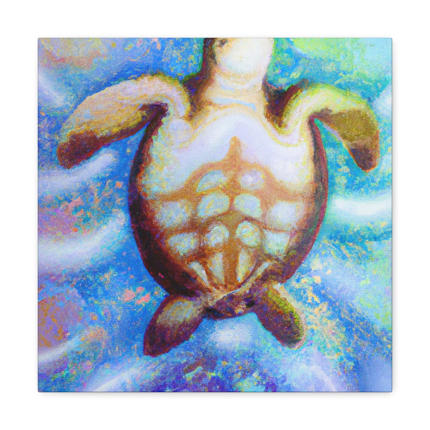 Sea Turtle Dreamscape - Canvas