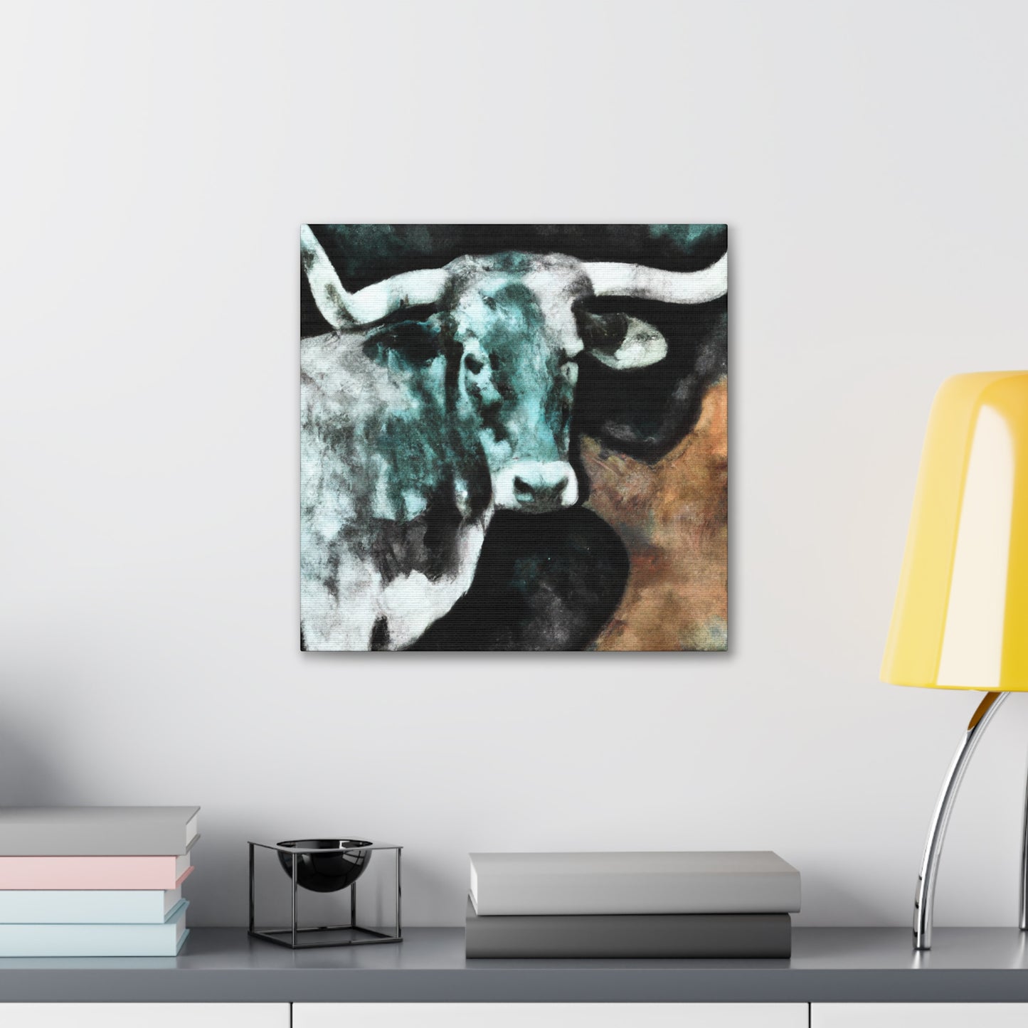 Texas Longhorn Majesty - Canvas