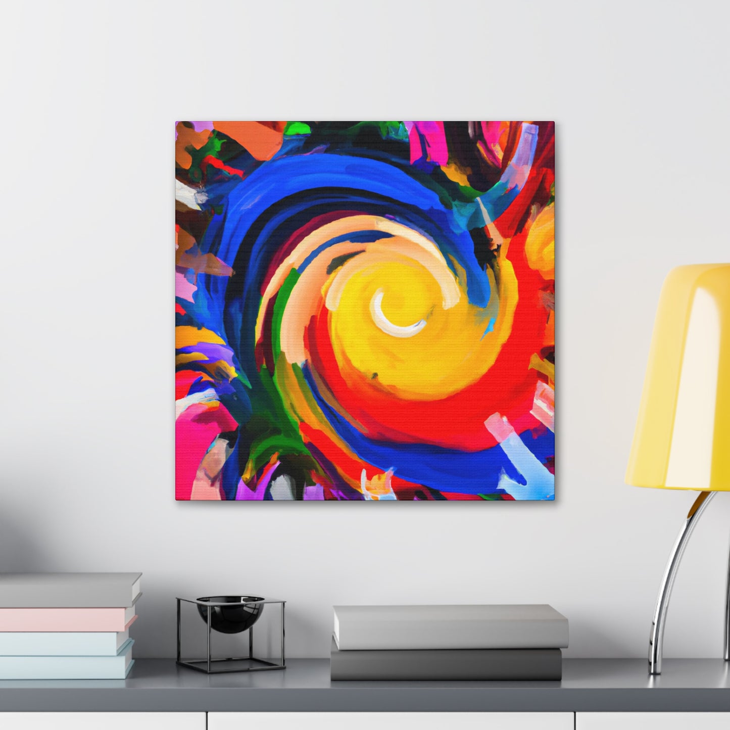 Odyssey of Colorful Joy - Canvas