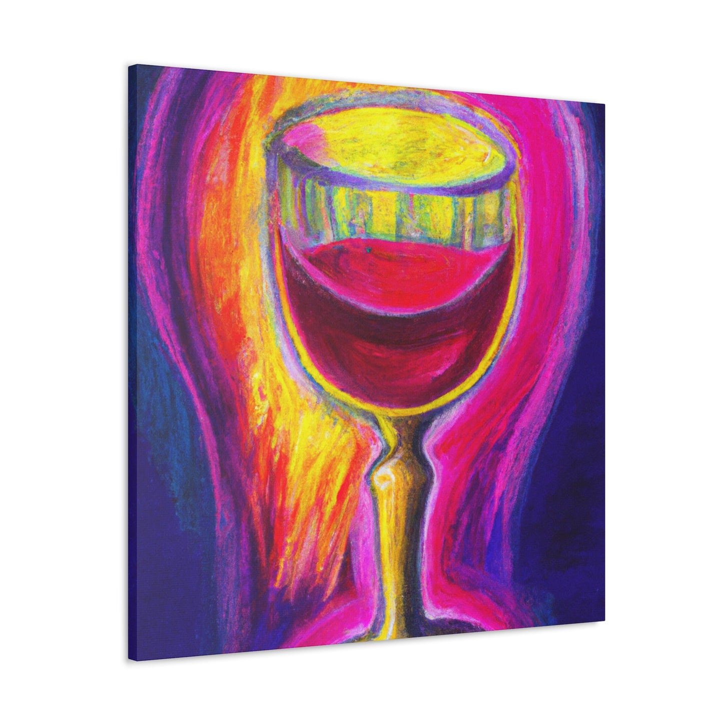 Still Life of Wine - Canvas