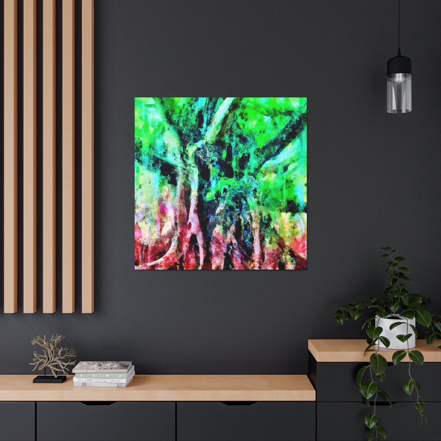 Banyan Tree Reflection - Canvas