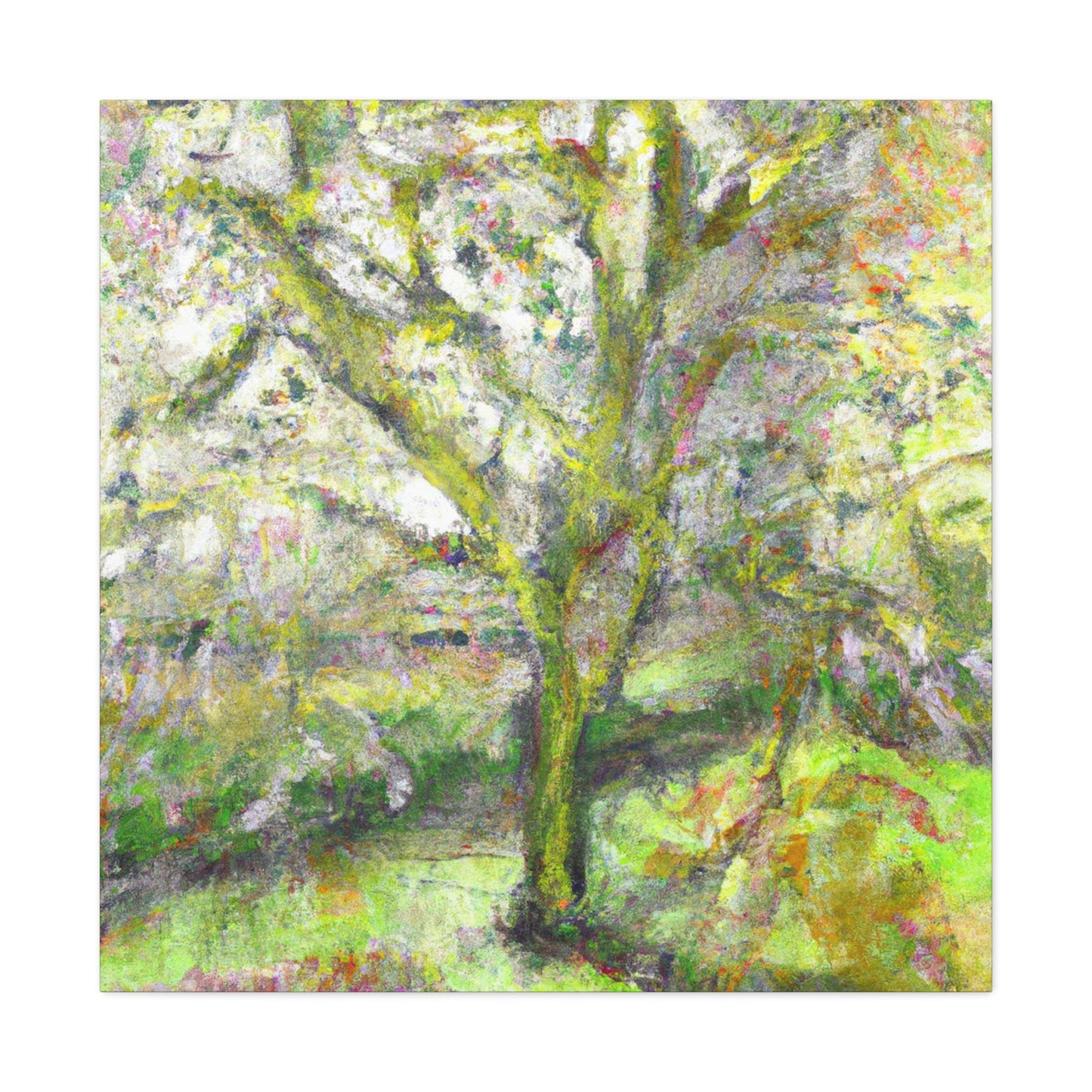 "Apple Tree In Bloom" - Canvas