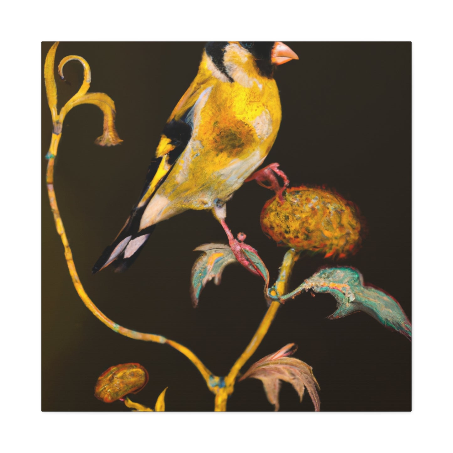 American Goldfinch Splendor - Canvas