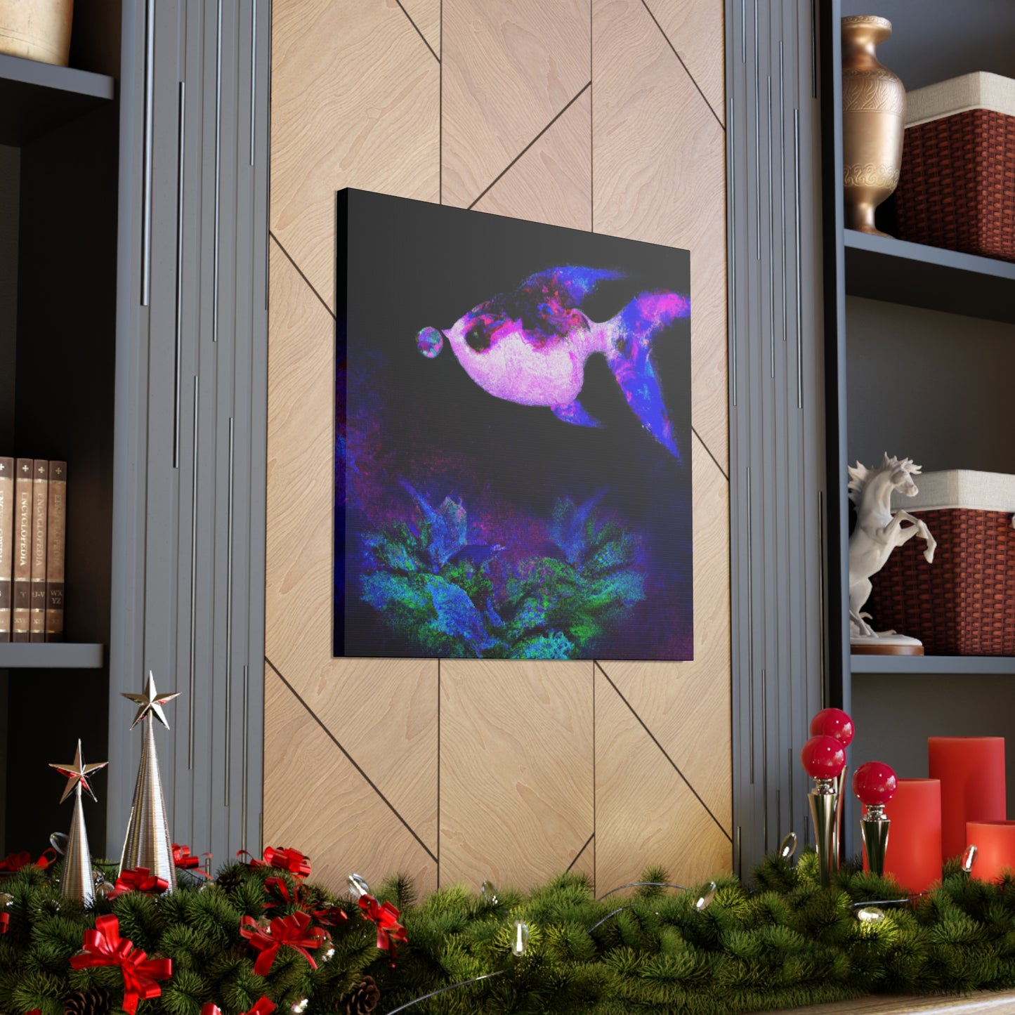 Killifish Dreamscape - Canvas