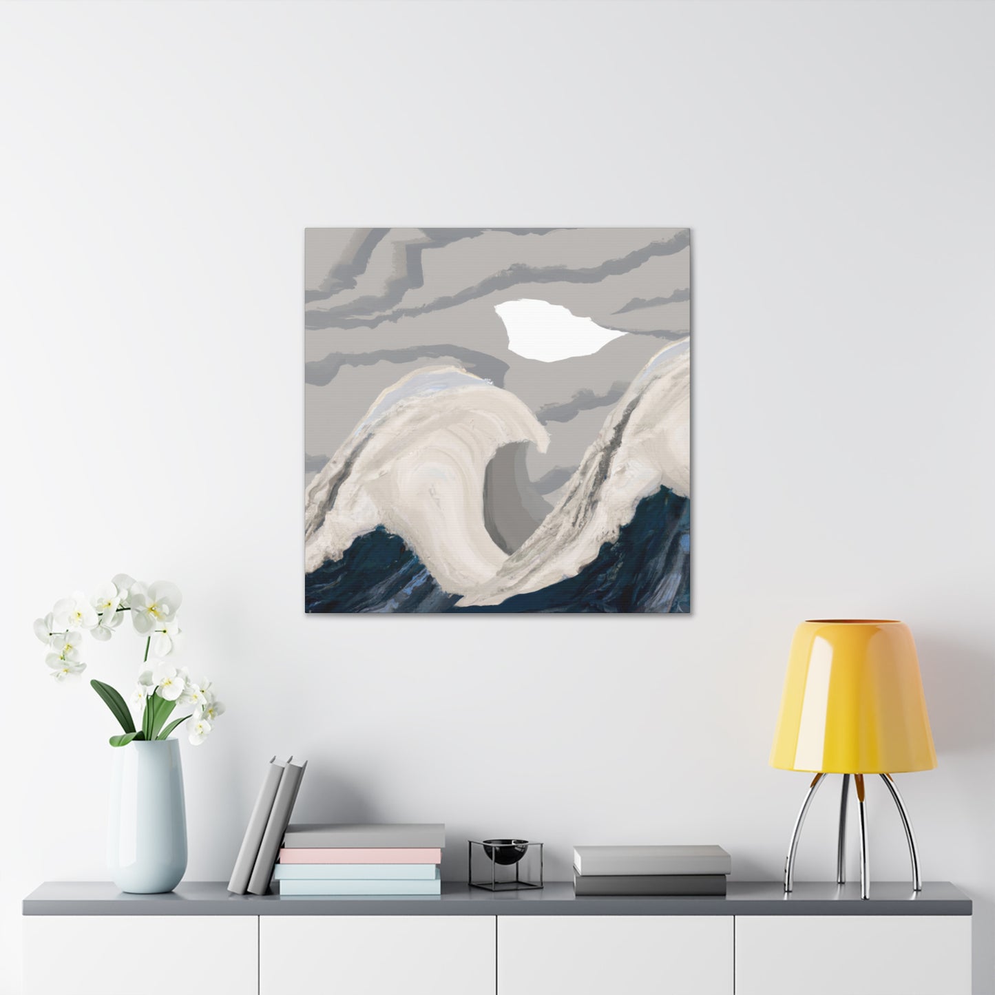 "Ocean's Dreaming Waves" - Canvas