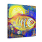 Fish in Expressionism - Canvas