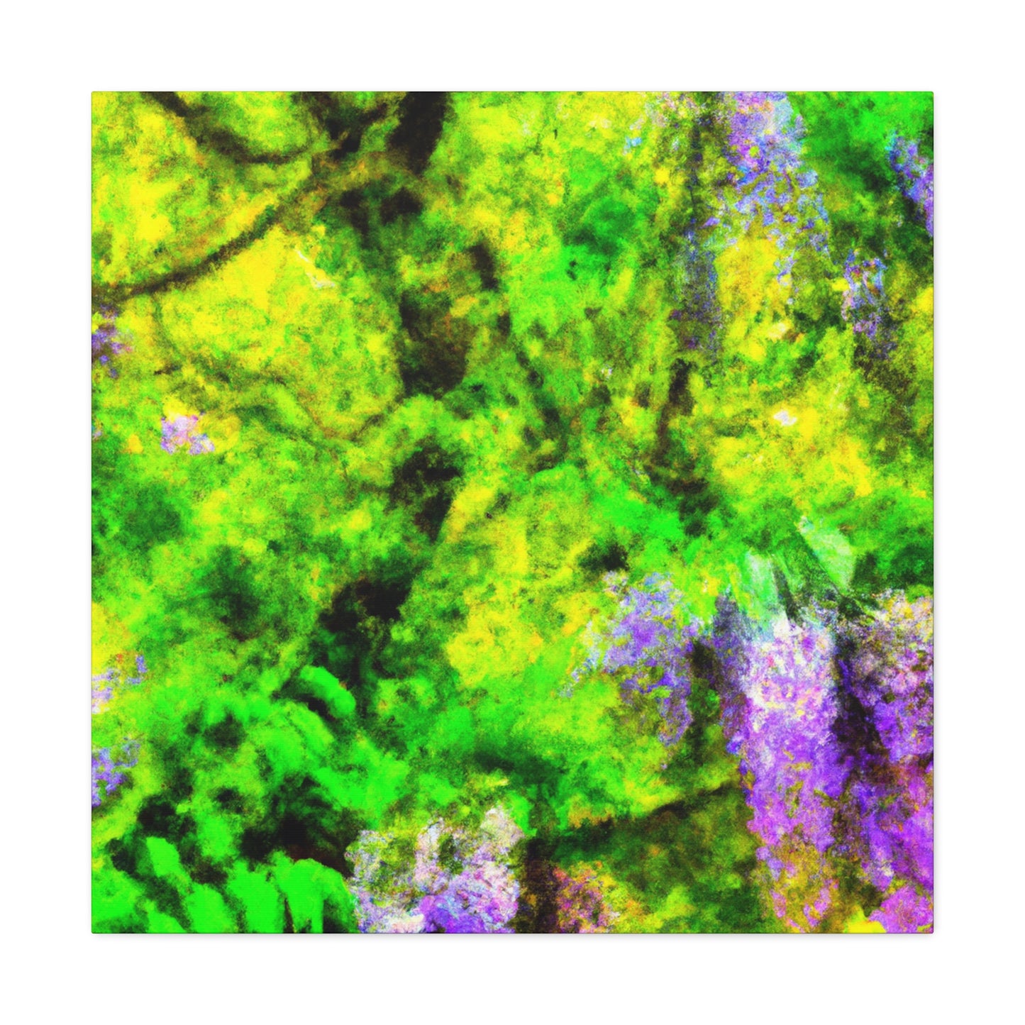 "Wisteria in Flux" - Canvas