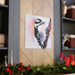 Downy Woodpecker Dream - Canvas