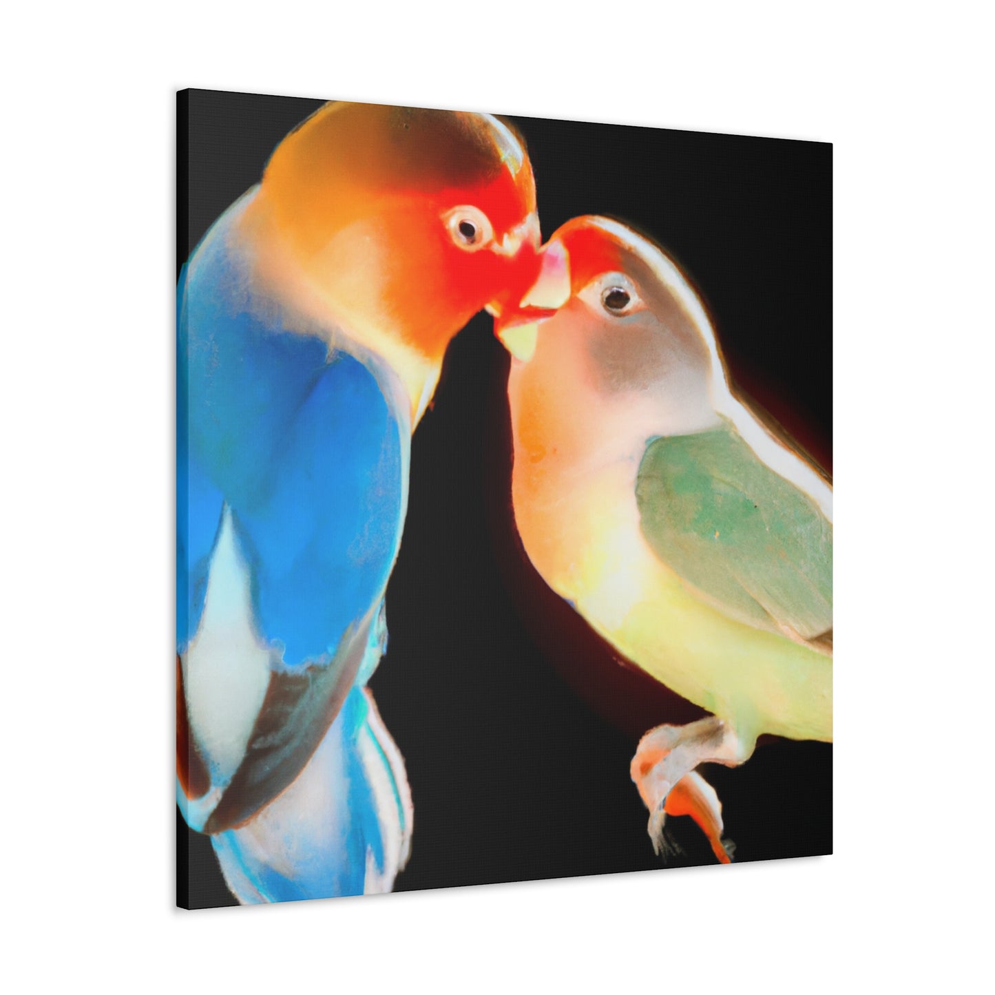 Lovebirds in Nirvana - Canvas