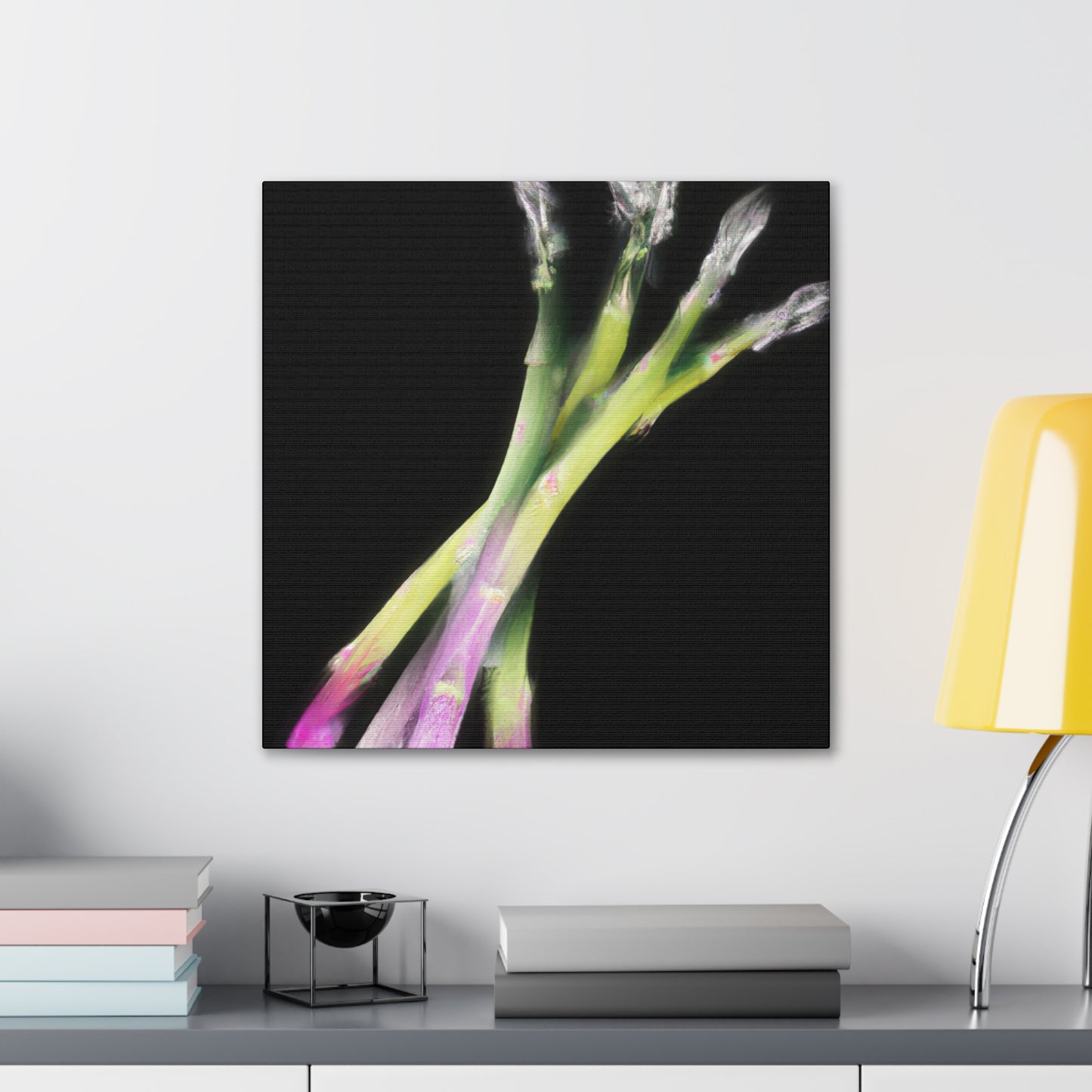 "Asparagus Remixed Renewed" - Canvas